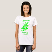 T-shirt I Survived Area 51 Alien vert (Devant entier)
