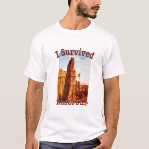 T-shirt I Survived BASE sauter