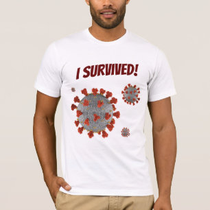 T-shirt I Survived Covid-19