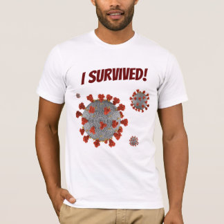 T-shirt I Survived Covid-19