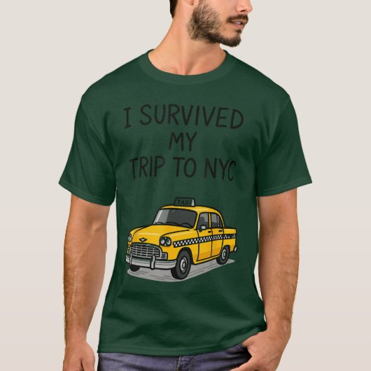 T-shirt I Survived My Trip to NYC (Devant)