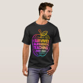 T-shirt I Survived Pandemic Teaching 2020 2021 (Devant entier)