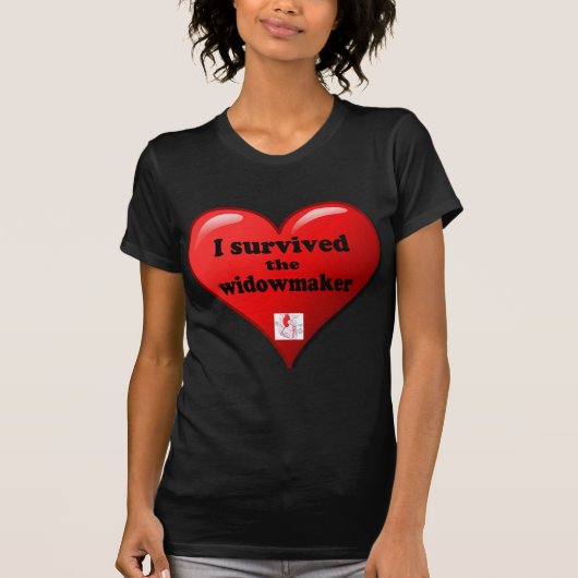T-shirt I Survived the widowmaker (Devant)