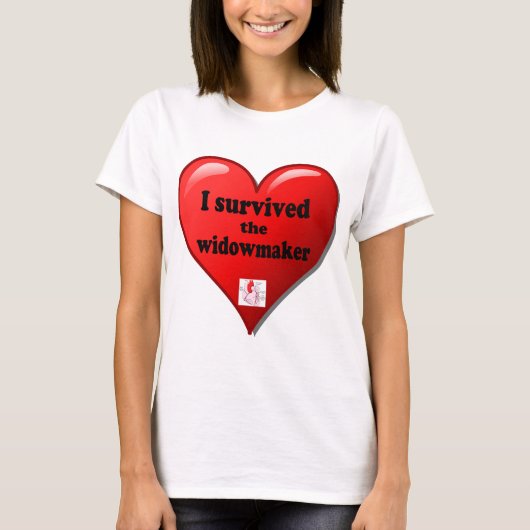 T-shirt I Survived the widowmaker (Devant)