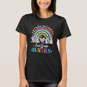 T-shirt I Teach The Cutest 2nd Grade Bunnie Teacher Easte