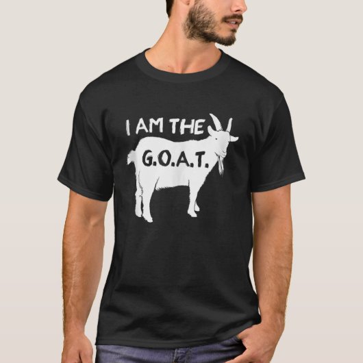 T-shirt I The GOAT Greatest of All Time Athletics Champ (Devant)