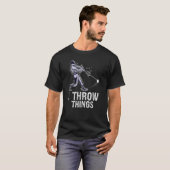 T-shirt I Throw Things Design For Hammer Thrower (Devant entier)