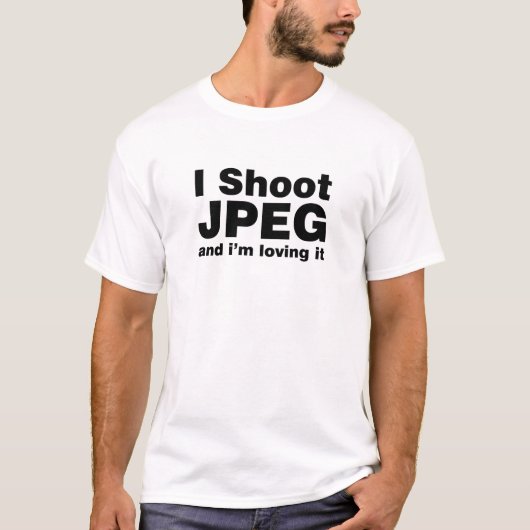 T-shirt I Tirer JPEG (Devant)