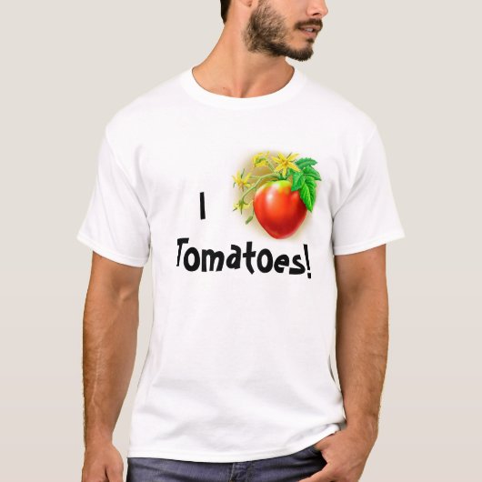 T-shirt I tomates de coeur ! (Devant)