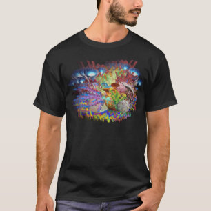 T-shirt 'I Travel The Universe' Mush Psychique Intergalact