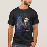 I vampire gothique de chemise de Vampiri