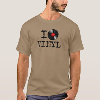 T-shirt I vinyle de coeur