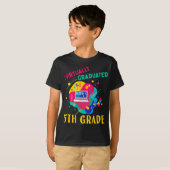T-shirt I Virtually Graduated 5TH GRADE en 2020 (Devant entier)