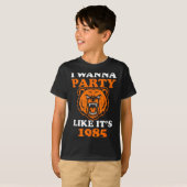 T-shirt I W Party Like It’s 1985 Roaring Bear (Devant entier)
