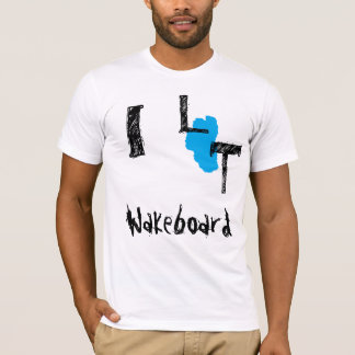 T-shirt I Wakeboard le lac Tahoe