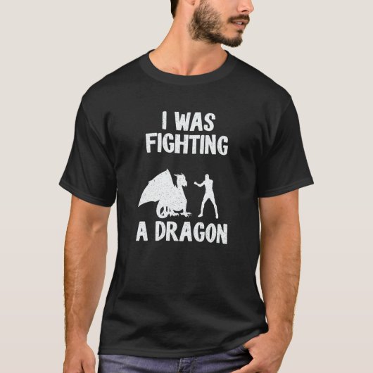 T-shirt I Was Fighting A Dragon After Surgery Recovery Bro (Devant)