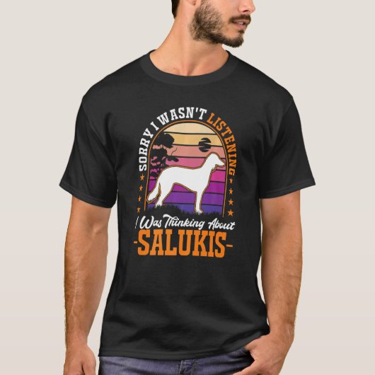 T-shirt I was thinking about Salukis Premium_1 (Devant)
