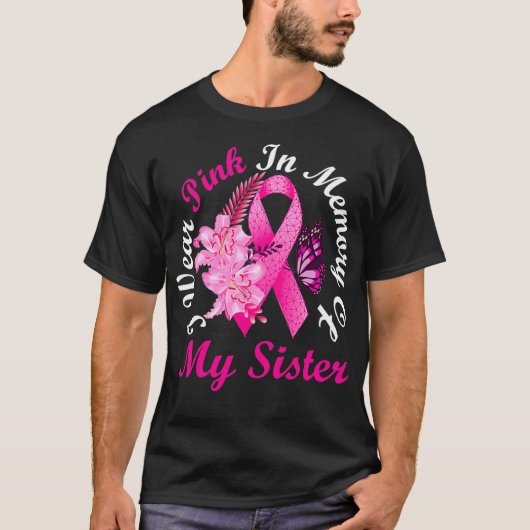 T-shirt I Wear Pink (Devant)