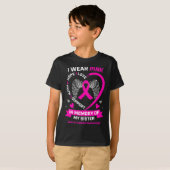 T-shirt I Wear Pink (Devant entier)