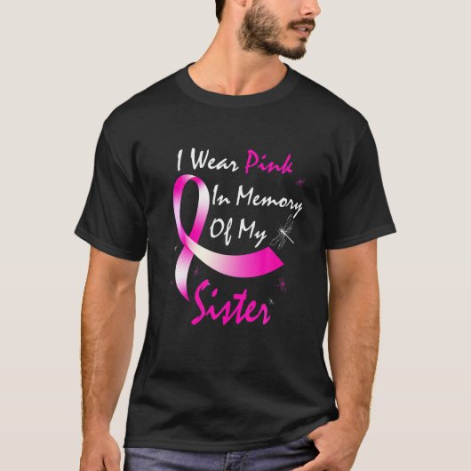 T-shirt I Wear Pink (Devant)
