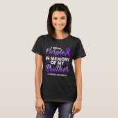 T-shirt I Wear Purple (Devant entier)