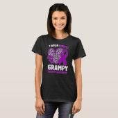 T-shirt I Wear Purple For My Grampy Epilepsy Awareness Leo (Devant entier)