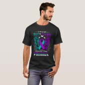T-shirt I Wear Teal And Purple For Someone I Miss Suicide  (Devant entier)