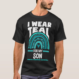 T-shirt I Wear Teal For My Son Tourette Syndrome Awareness