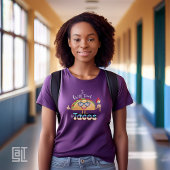 T-shirt I will Teach for Tacos Art Teacher Female