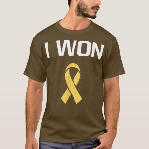 T-shirt I Won - Lutter pour guerrier Sensibilisation au ca