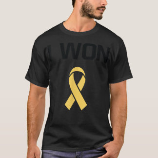 T-shirt I Won - Lutter pour guerrier Sensibilisation au ca