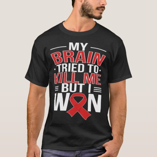 T-shirt I Won Stroke Survivor Stroke Awareness Month 1 (Devant)