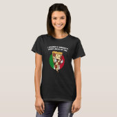 T-shirt I Wonder if Spaghetti Thinks About Me Too  Italian (Devant entier)