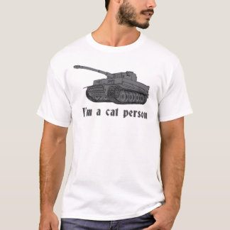 T-shirt I&x27 ; m a Cat Person - Sticker 2ÈME GUERRE MONDI