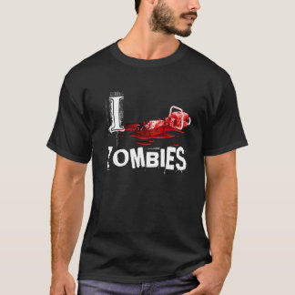 T-shirt I zombis de tronçonneuse ! - noir