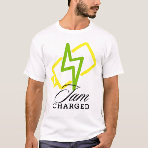 T-shirt Iam Chargé - Vibes Électriques Positives Unisex