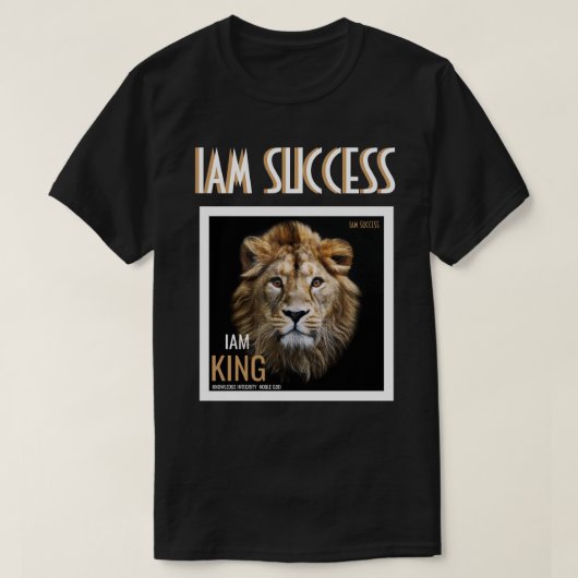 T-shirt IAM KING (Design devant)