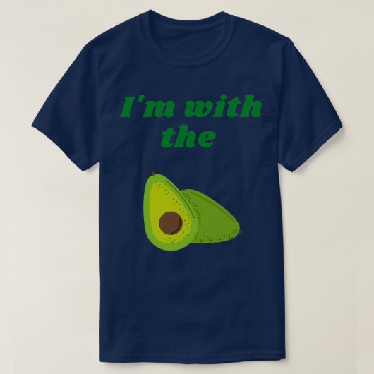 T-shirt Iamp39m avec l'avocat 1 (Design devant)