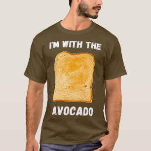 T-shirt Iampamp39m Avec L'Avocado Toast Drôle Halloween