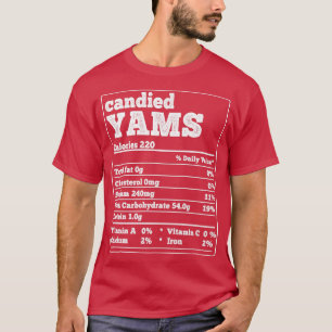 T-shirt Iams confits Faits Ingrédients Footies amusantes M