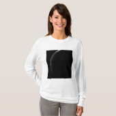 T-shirt Iapetus de la lune de Saturne (Devant entier)