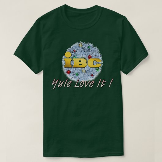 T-shirt IBC Yule Love It (Design devant)