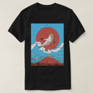 T-shirt Ibis en vol en cage