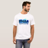 T-shirt IBIZA 2011 bleu (Devant entier)