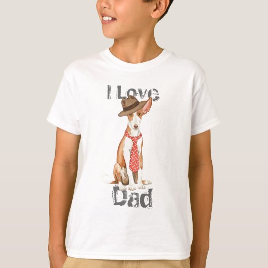 T-shirt Ibizan Hound Papa (Devant)