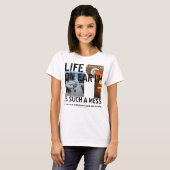 T-shirt IBONELTD. LIFE ON EARTH 2d (Devant entier)