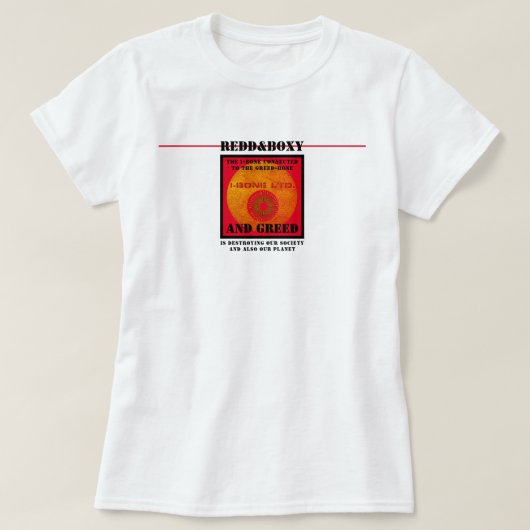 T-SHIRT IBONELTD. REDD&BOXY (IBGB) (Design devant)