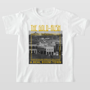T-shirt IBONELTD. VILLE BOOM ROUGE D'OR 2bw