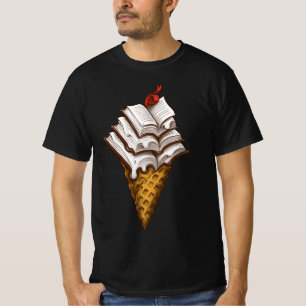 T-shirt Ice Cream Books