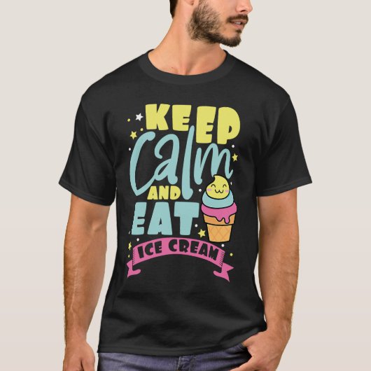 T-shirt Ice Cream   Ice I Love Ice Cream  1 (Devant)